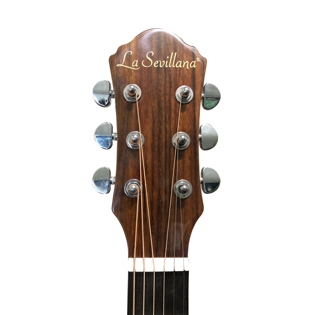 Guitarra Electroacustica La Sevillana  Tx-200ceqtsb Tipo Texana Sombreada