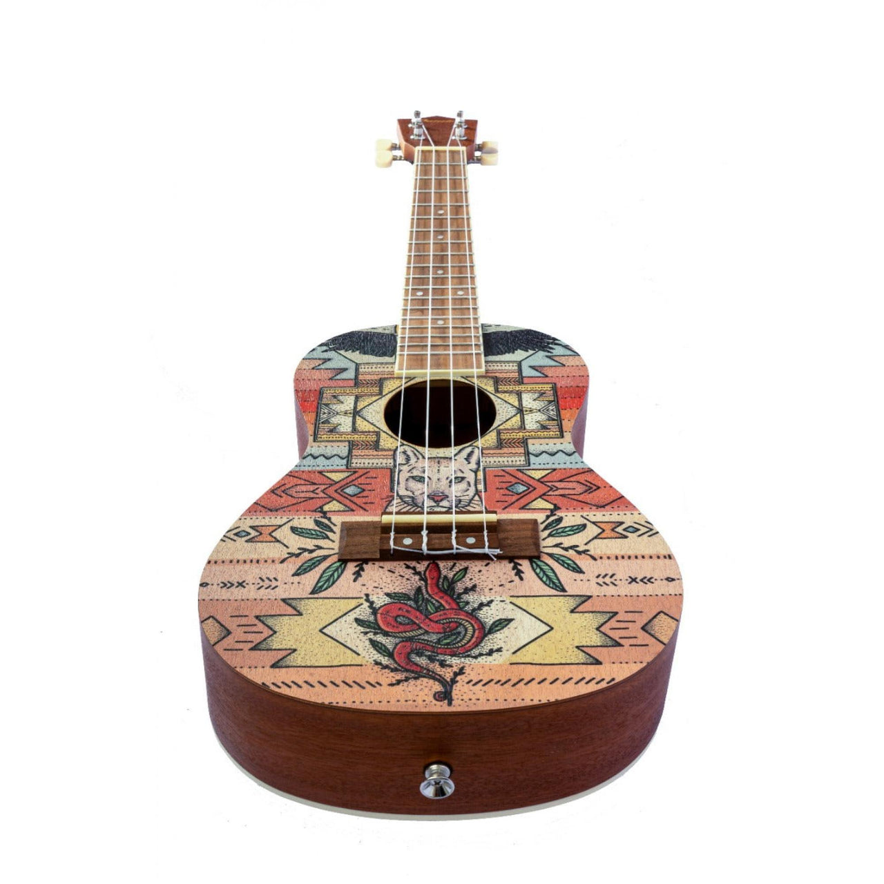 Ukulele Bamboo Concierto Andes Con funda Bu-23-andes-s