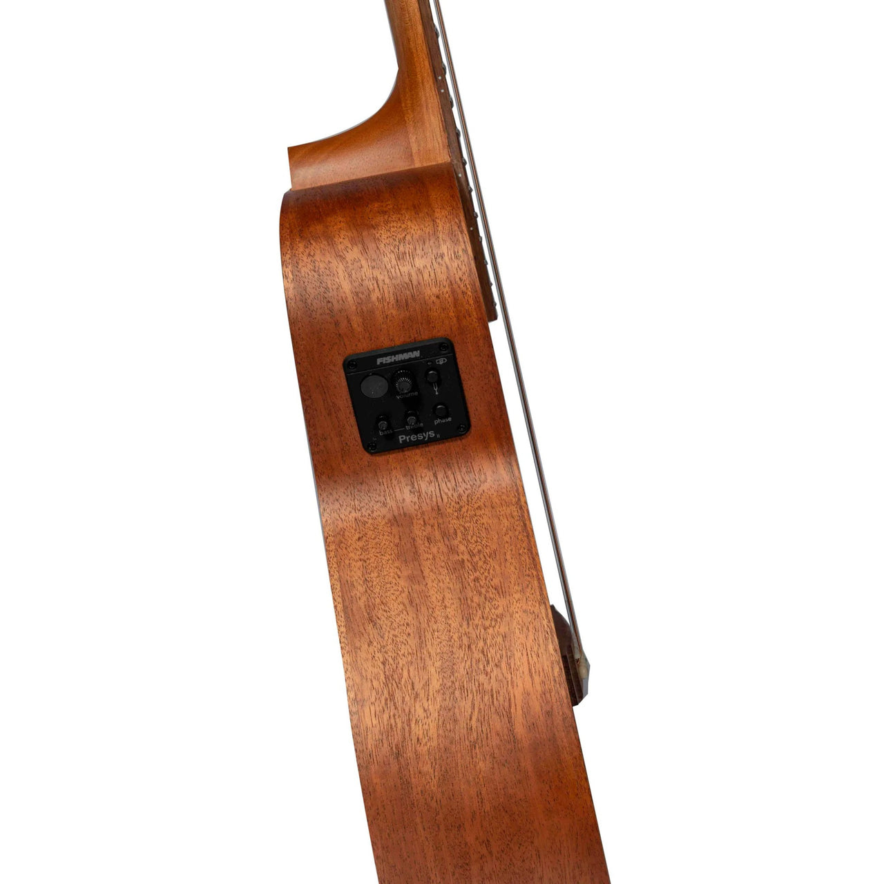 Guitarra Electroacustica Bamboo Ga-38-maho-st-q Mahogany 38 Pulgadas Con Funda
