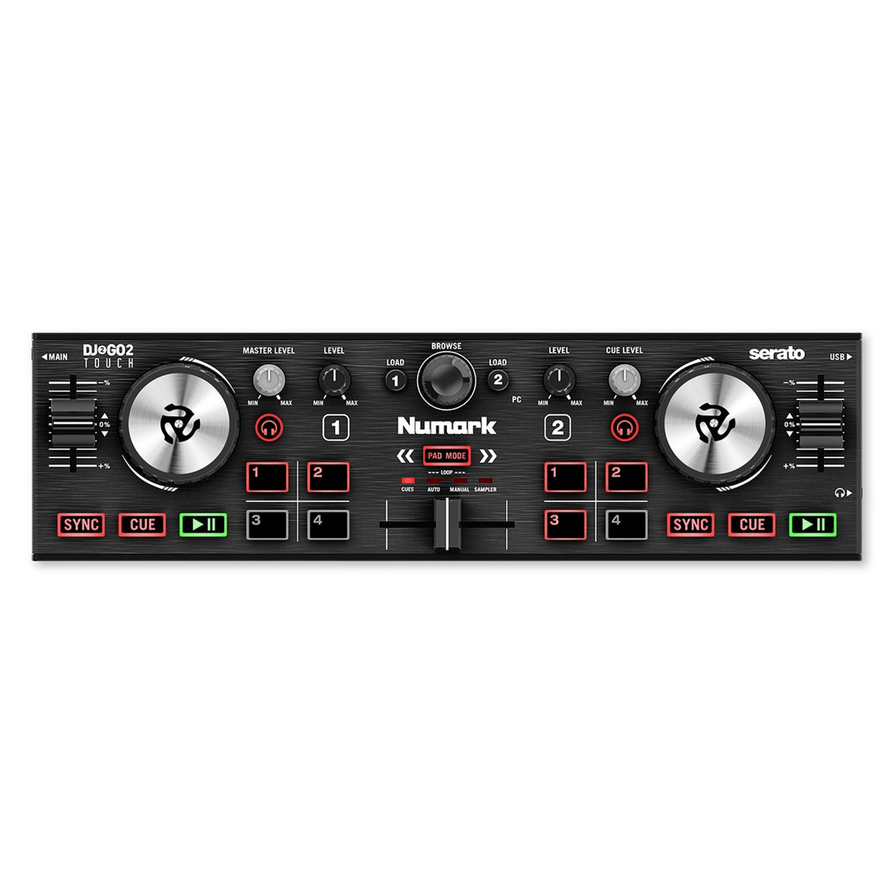 Controlador Numark Dj2gotouch 2 Canales