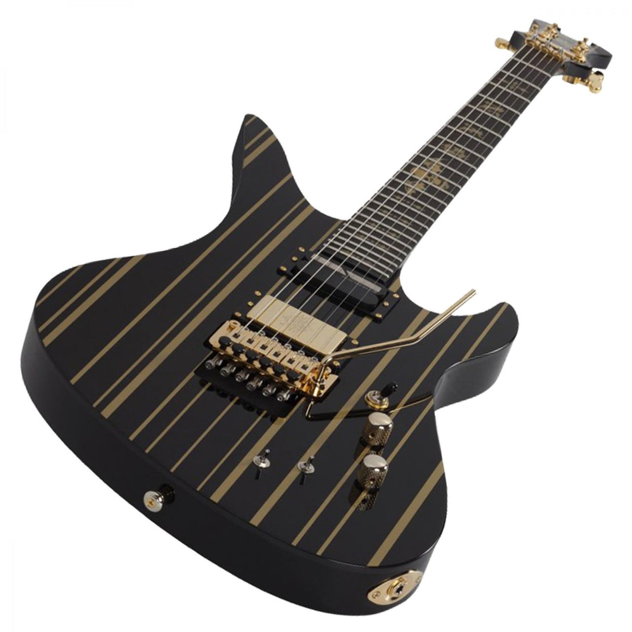 Guitarra Schecter Synyst Custom-s Electrica Sólida Rayas
