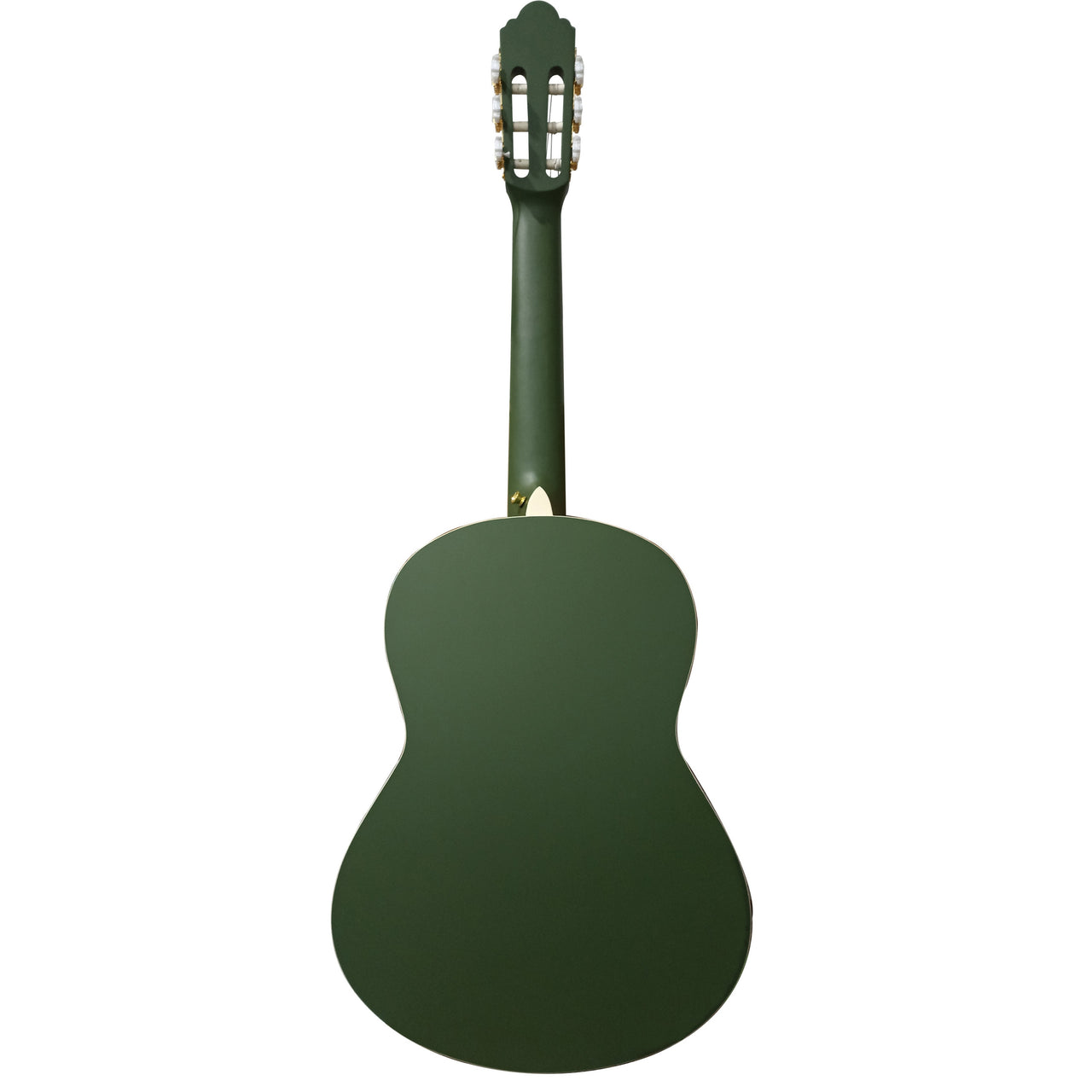 Guitarra Clasica Bamboo Gc-39-green Verde Con Funda