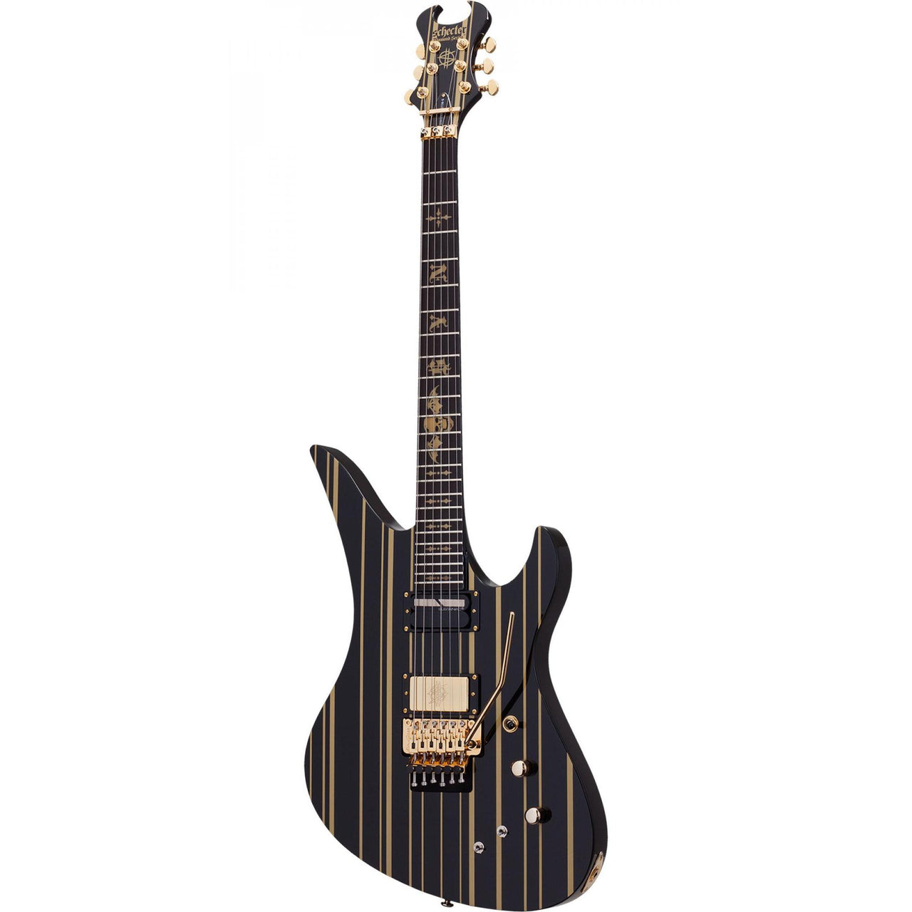 Guitarra Schecter Synyst Custom-s Electrica Sólida Rayas