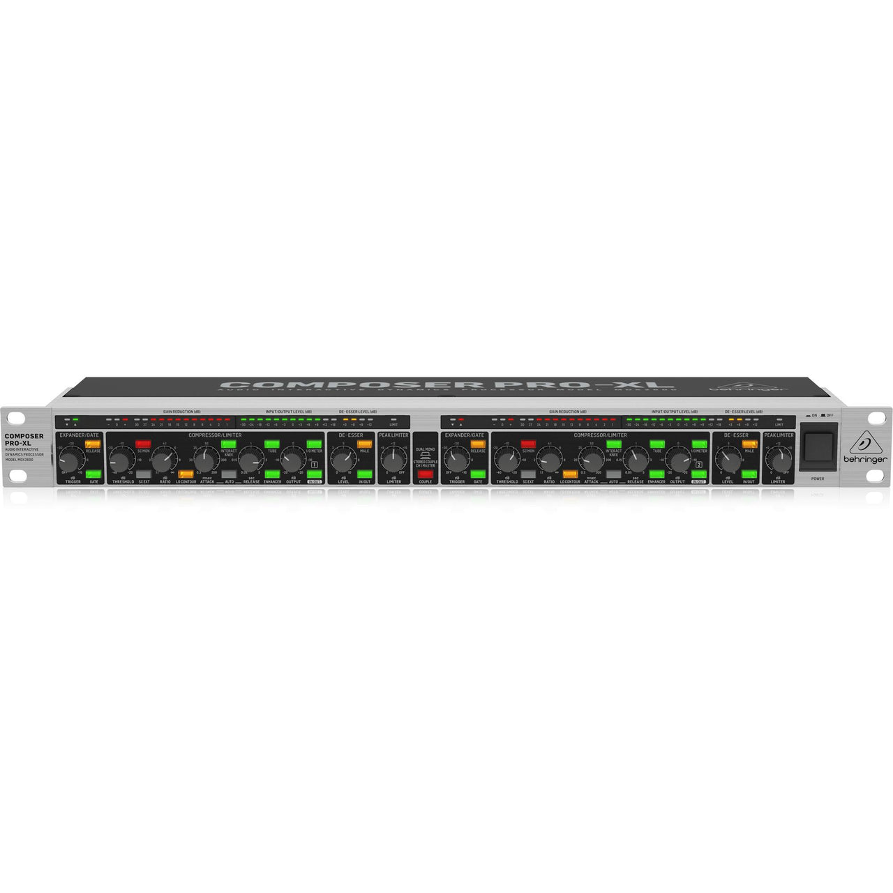 Compresor Limitador Behringer Mdx2600 V2 Con Expansor 2 Canales