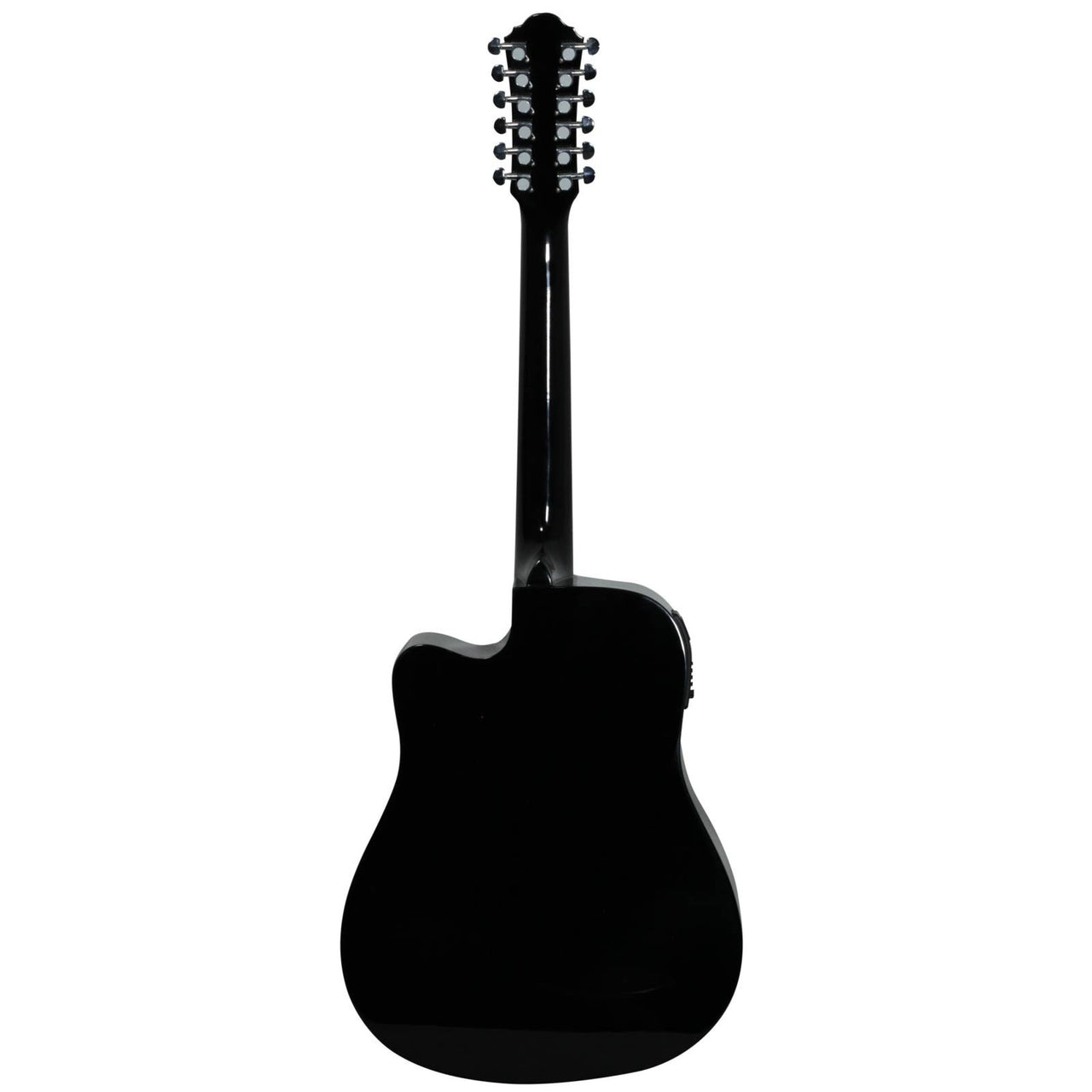 Guitarra Electroacustica La Sevillana Tx-1200ceq Blk Texana 12 Cuerdas