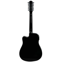 Thumbnail for Guitarra Electroacustica La Sevillana Tx-1200ceq Blk Texana 12 Cuerdas