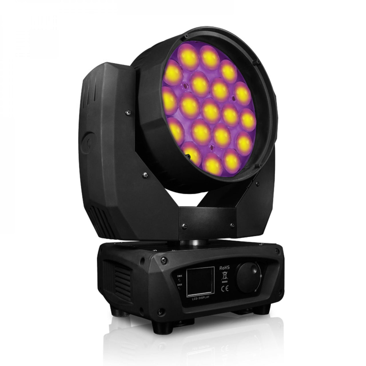 Cabezas Roboticas Stage Pro By Alien Pro Kit Aura Con Estuche Sp-1000 Dj CM Luces 19x15W
