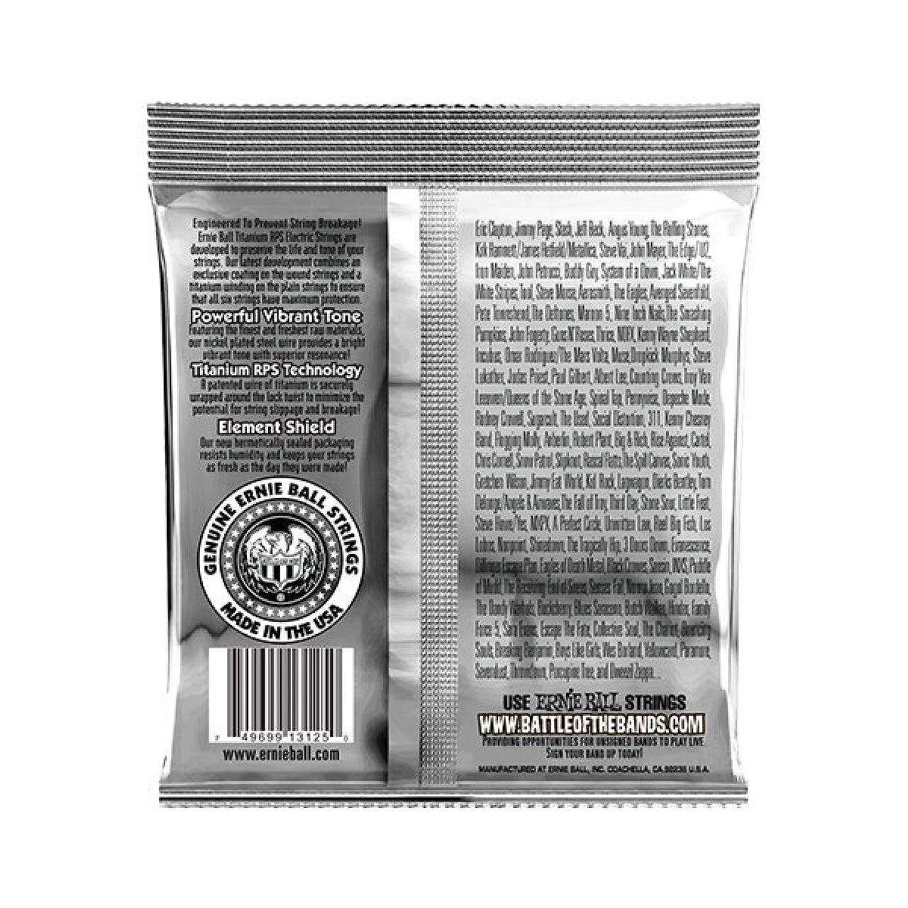 Encordadura Ernie Ball Ex. Slinky Coated, 3125
