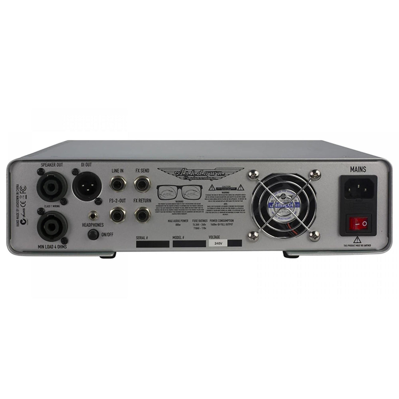 Amplificador Ashdown Bajo  Rm-800-evo Ii