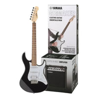Thumbnail for Paquete Guitarra Electrica Yamaha Negra C/amplificador, Eg112gpiibl