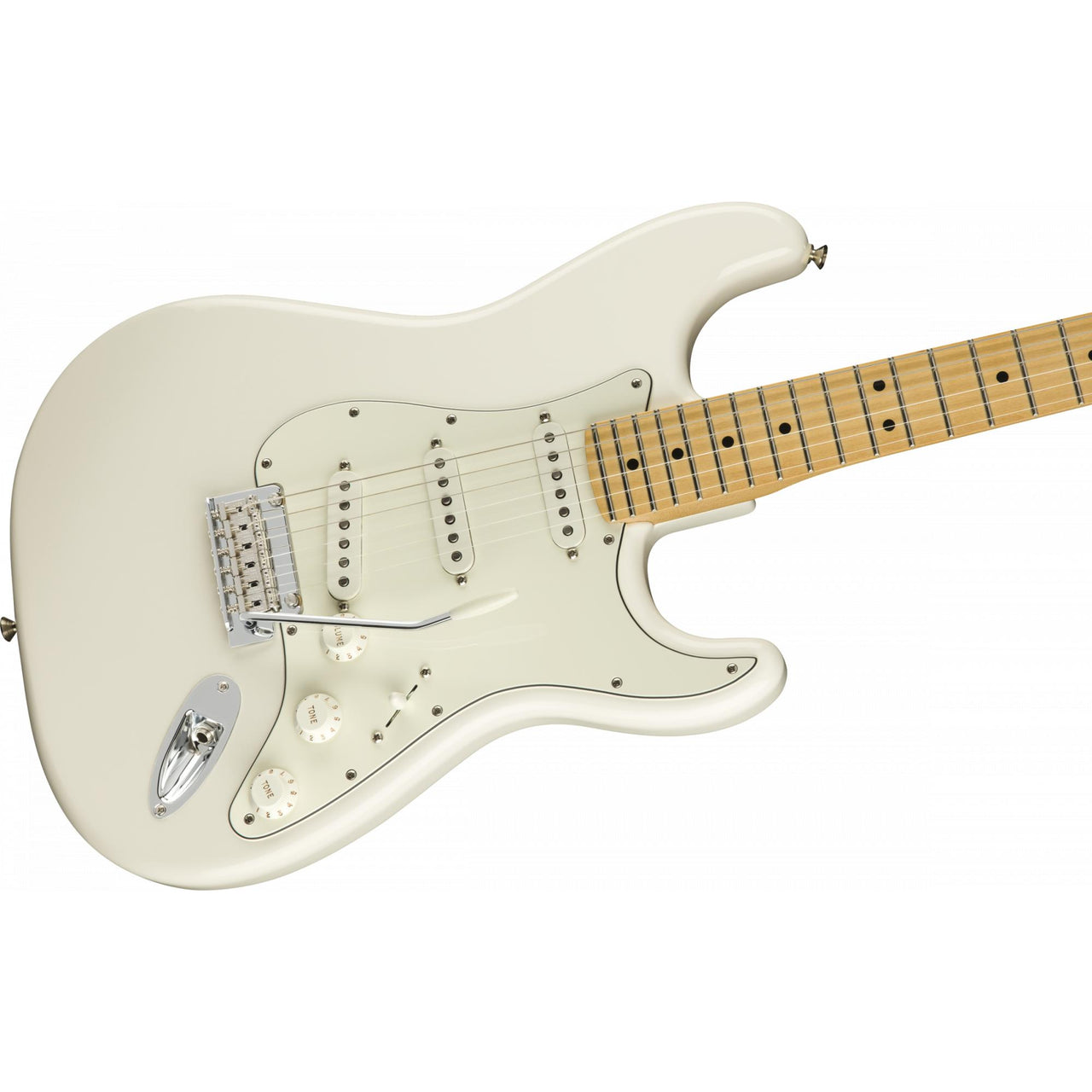 Guitarra Fender Player Stratocaster Electrica Mn Polar White 0144502515