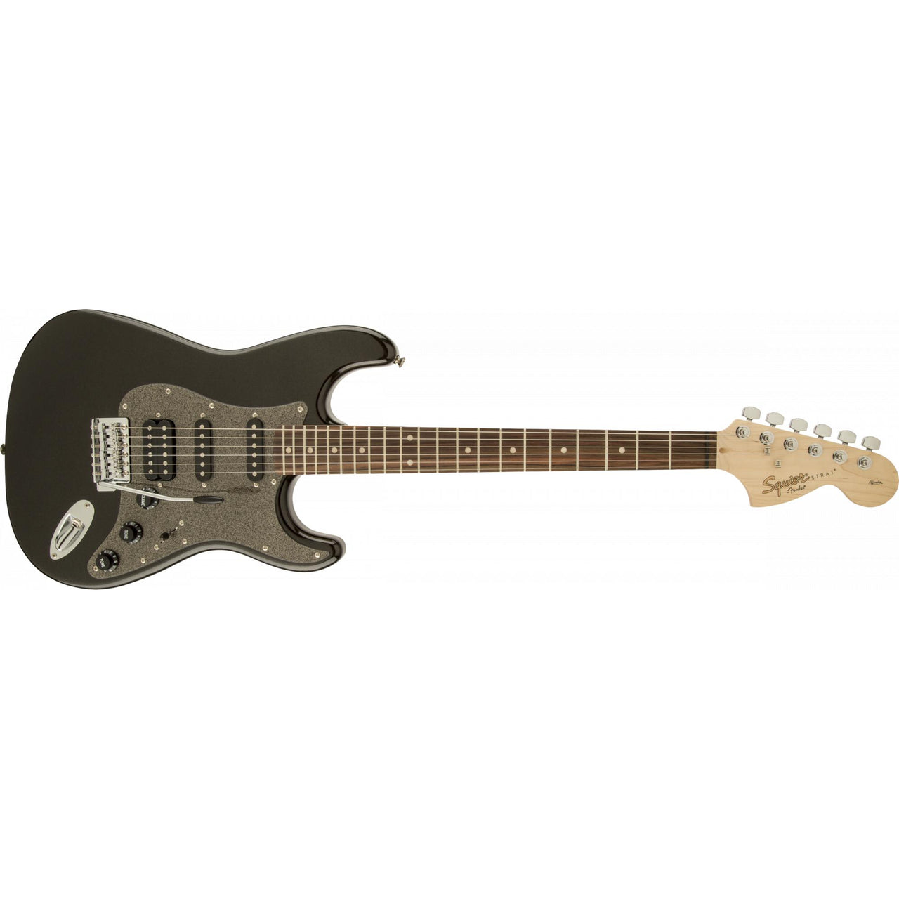Guitarra Electrica Fender Sq Aff Strat Hss Lrl Mbk, 0370700564