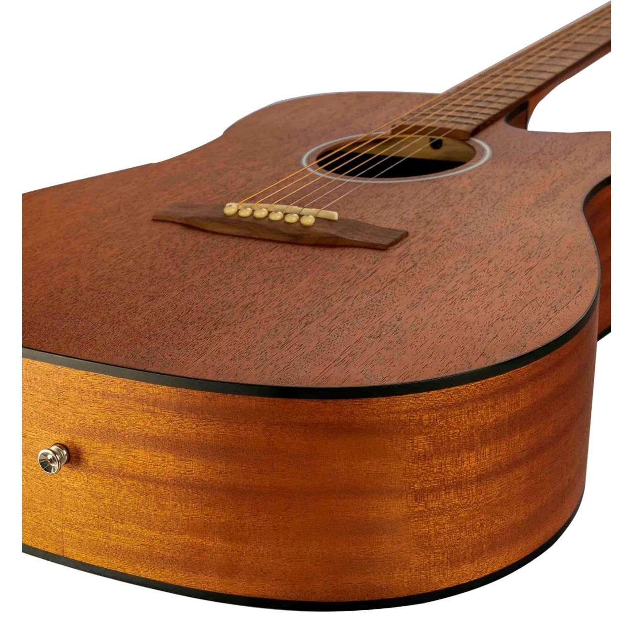 Guitarra Acustica Bamboo Mahogany 41" C/funda, Ga-41-mahogany