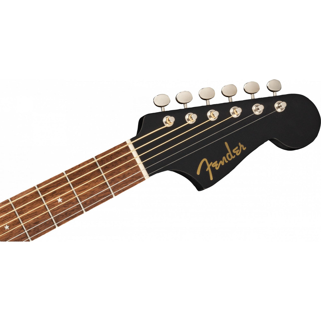 Guitarra Fender Strummer Negro Matte Electroacustica Con Funda 0971722106