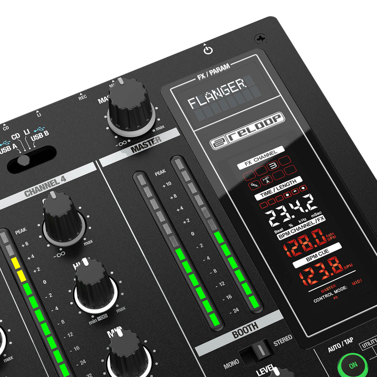 Mezcladora Reloop Rmx-95 audio DUAL unidad Beat FX