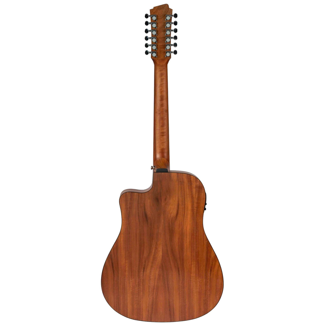 Guitarra Electroacustica Bamboo 12 Cdas. C/funda, Ga-4012-koa-q