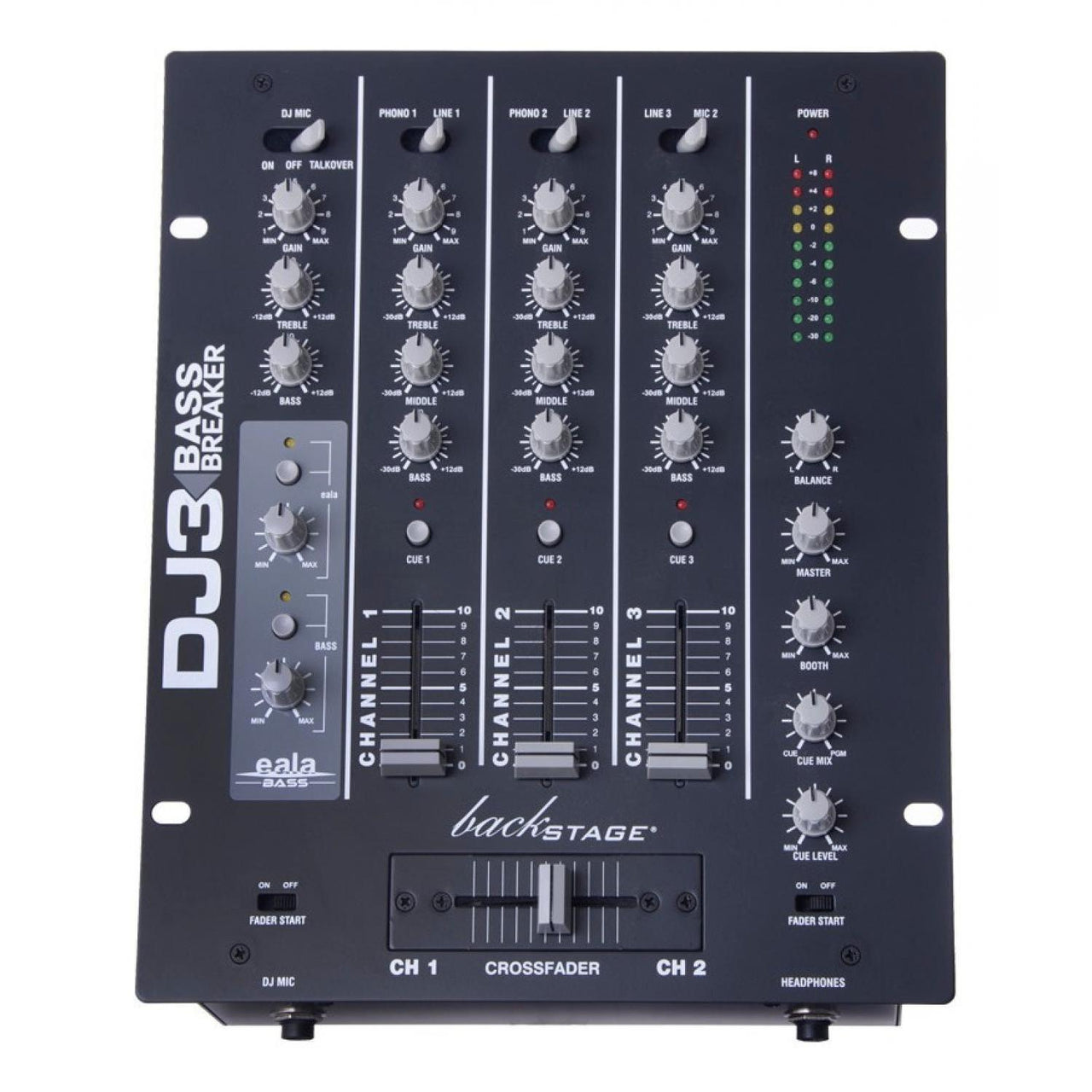 Mezcladora Backstage Dj3 Bass Breaker