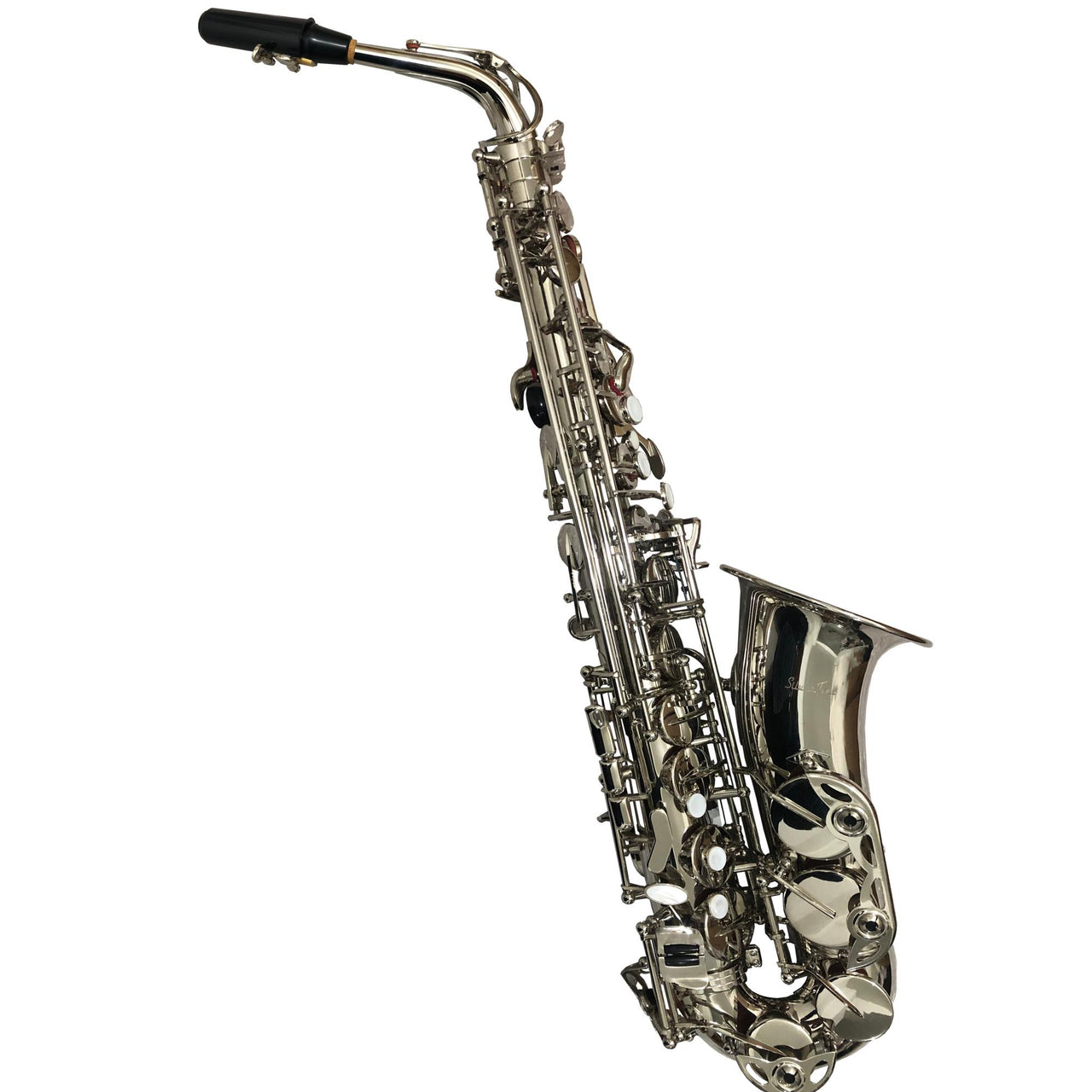 Sax Alto Silvertone Mib Niqueladoc/Est. Slsx010