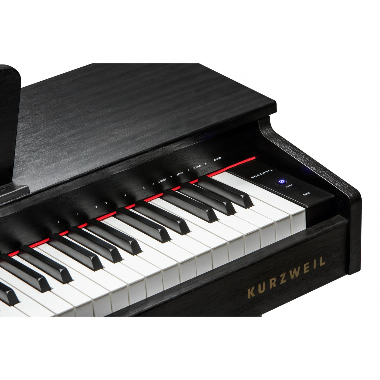 Piano Kurzweil M70sr Digital Con base 88 Teclas De Peso Completo