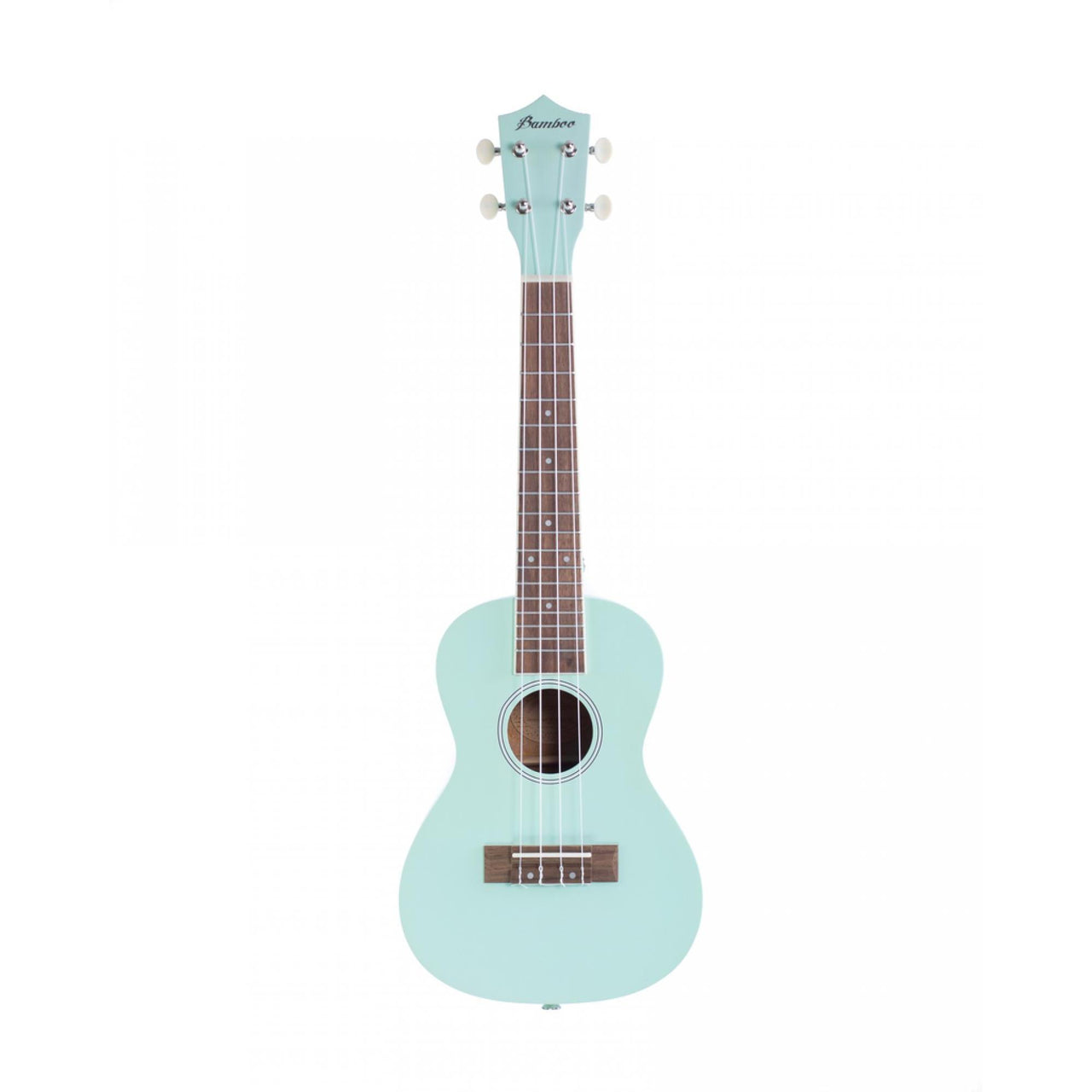 Ukulele Concierto Bamboo Estudio Verde C/funda, Bu-23-lgn