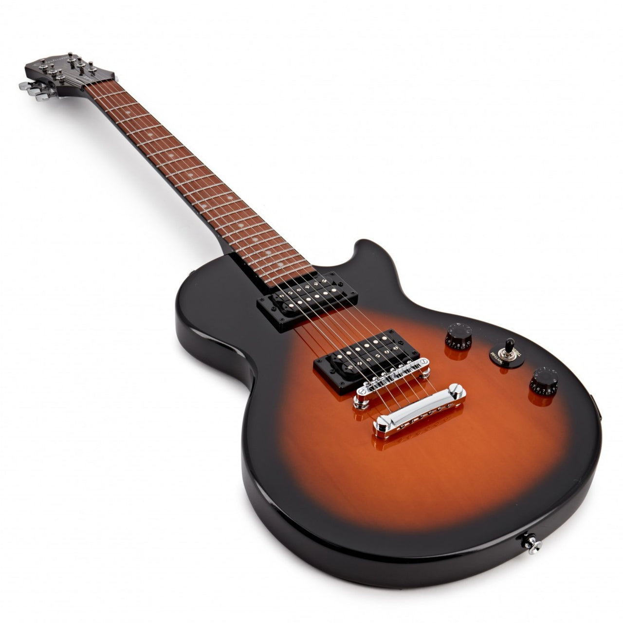 Paquete De Guitarra Electrica Les Paul Solor Sunburst, Ppeg-Egl1vsch1