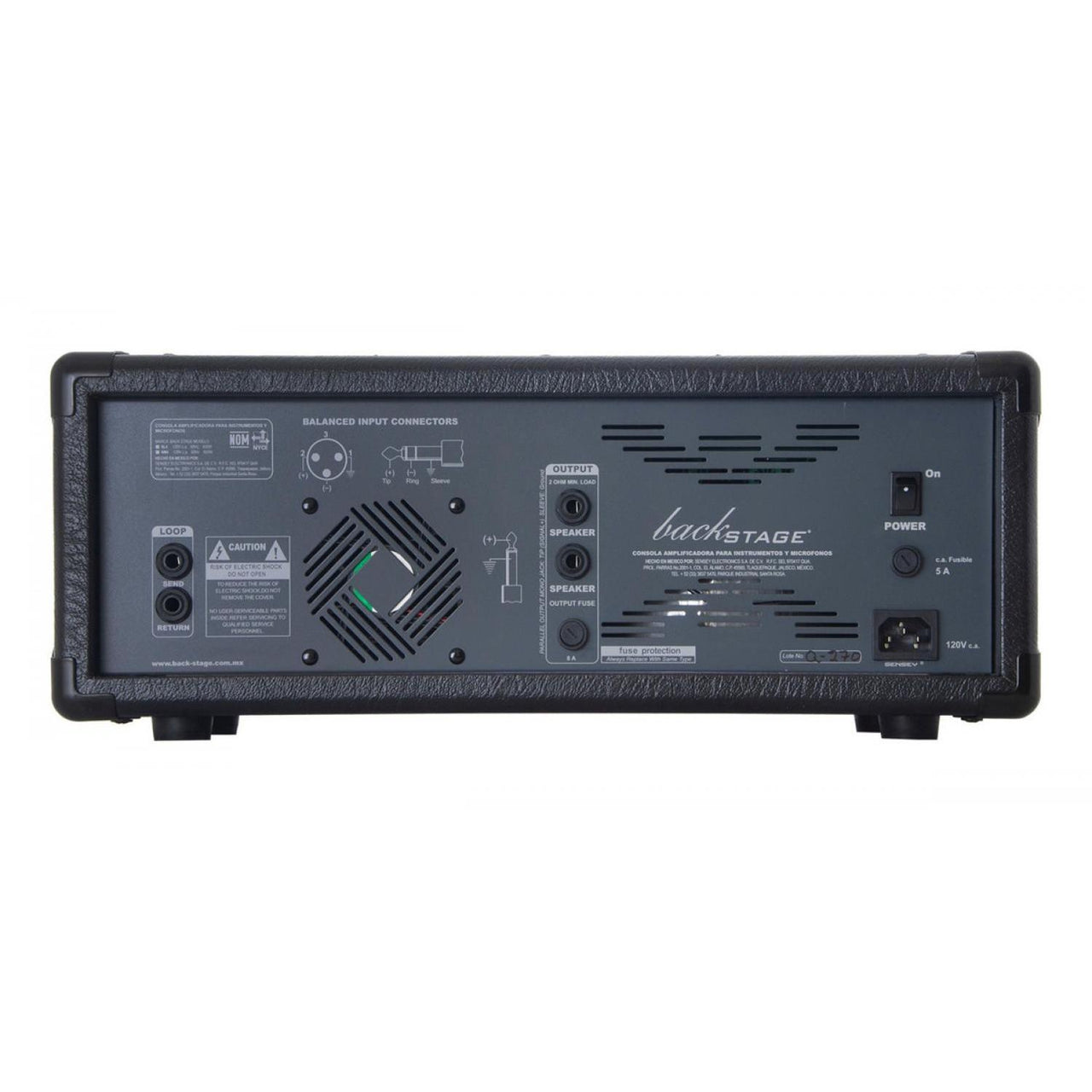 Consola Amplificada Backstage 6l4 Usb,  6 Ch