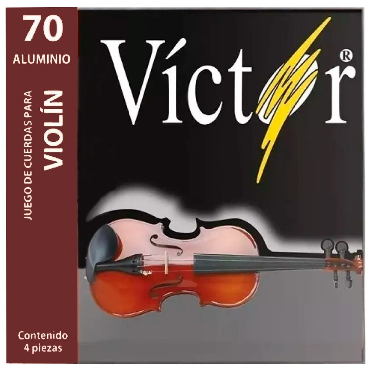 Encordadura Victor Para Violin Acero, 70
