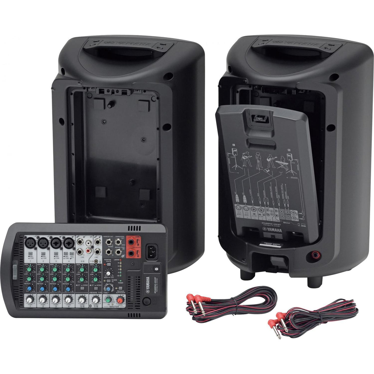 Sistema De Audio Portatil Yamaha C/Bluetooth Y Microfono, Stgps400bt 