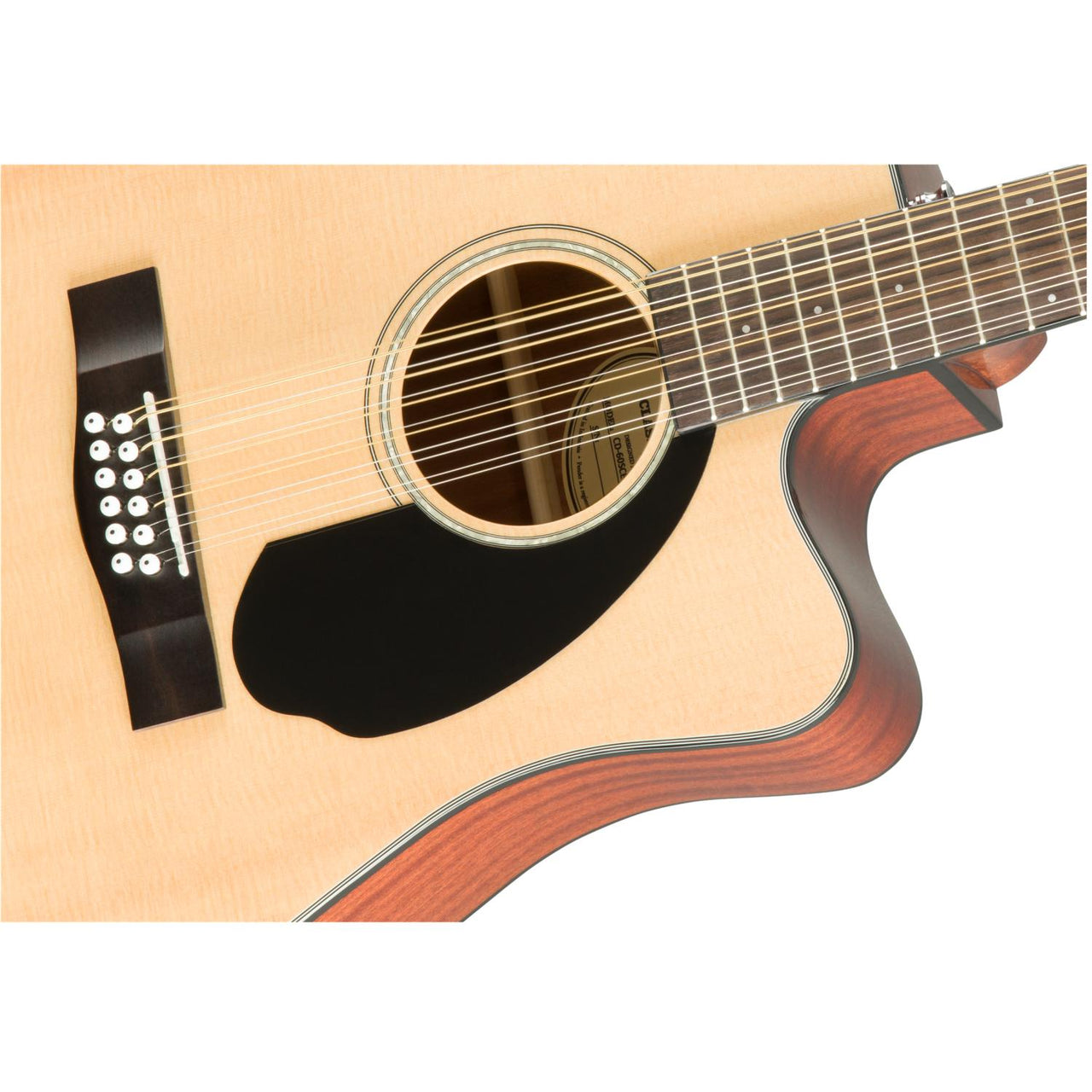 Guitarra Electroacustica Fender 12 Cdas. Cd-60sce-12 Nat Wn 0970193021