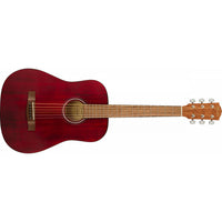 Thumbnail for Guitarra Acustica Fender Fa-15 3/4 Cuerdas de Acero Roja Con funda 0971170170