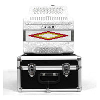 Thumbnail for Acordeon Botones Farinelli Blanco 3012 Sol, 3012w