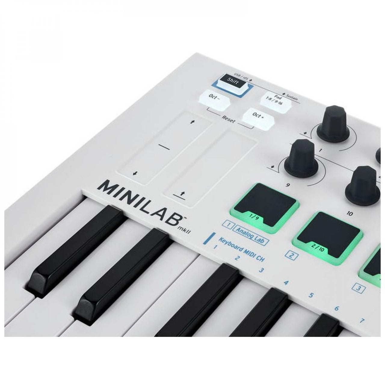 Controlador Arturia Midi Usb 25 Teclas, Arturia Minilab Mkii