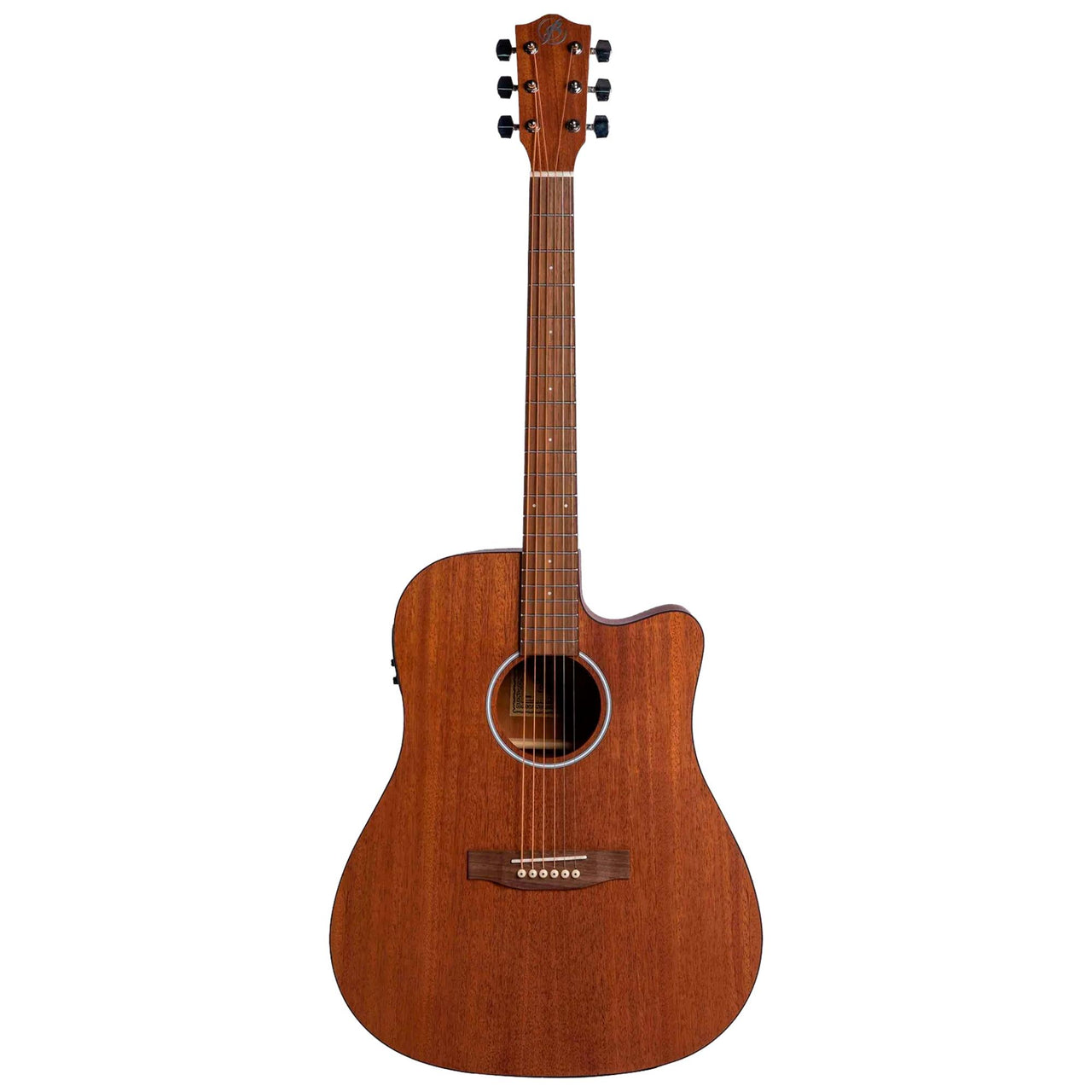 Guitarra Bamboo Ga-41-mahogany-q Electroacustica Mahogany 41 Pulgadas Con Funda