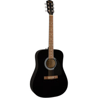 Thumbnail for Paquete Fender Fa-115 Black Guitarra Acustica Dreadnought 0971210506