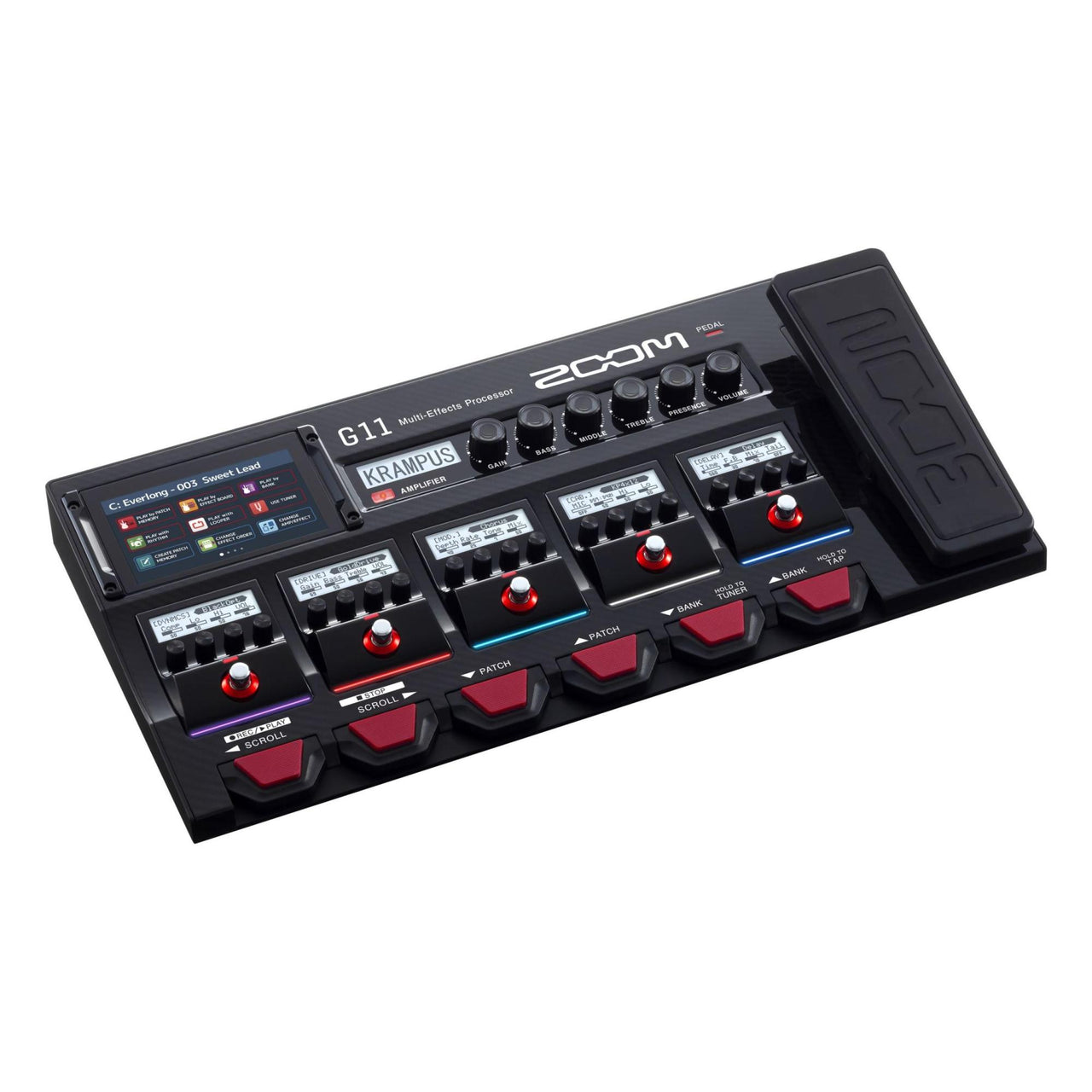 Pedalera Zoom Zg11 Procesador De Efectos Para Guitarra
