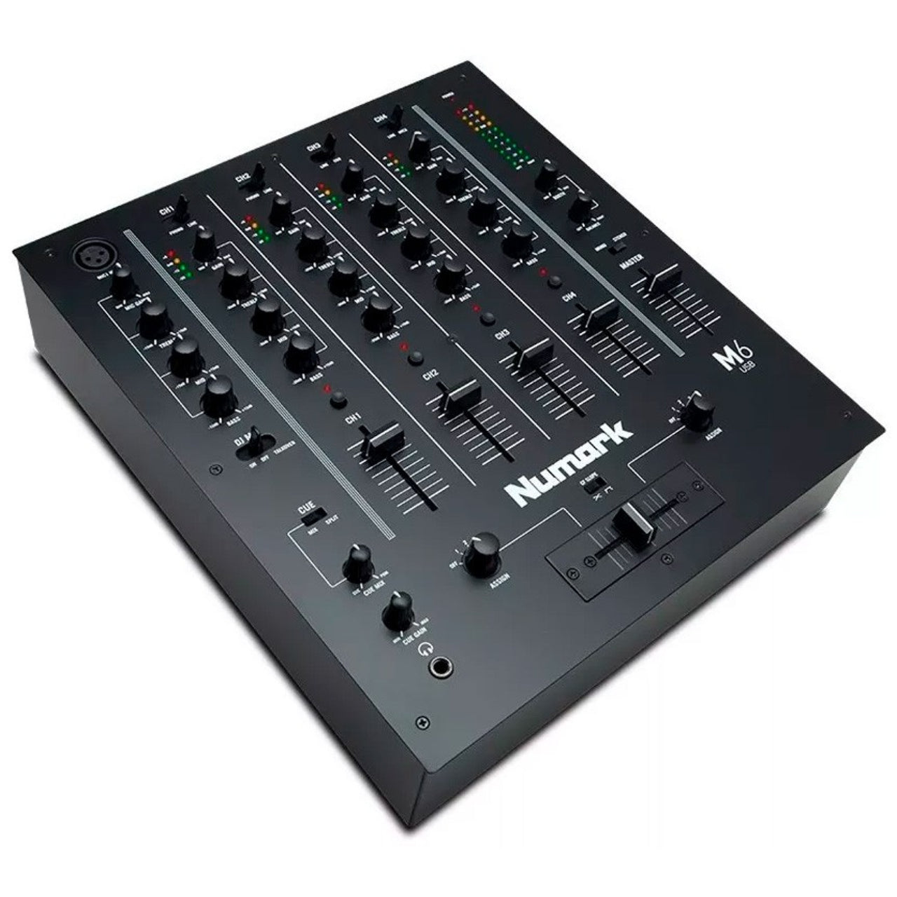 Mezcladora Numark 4 Canales P/Dj, M6usb Black