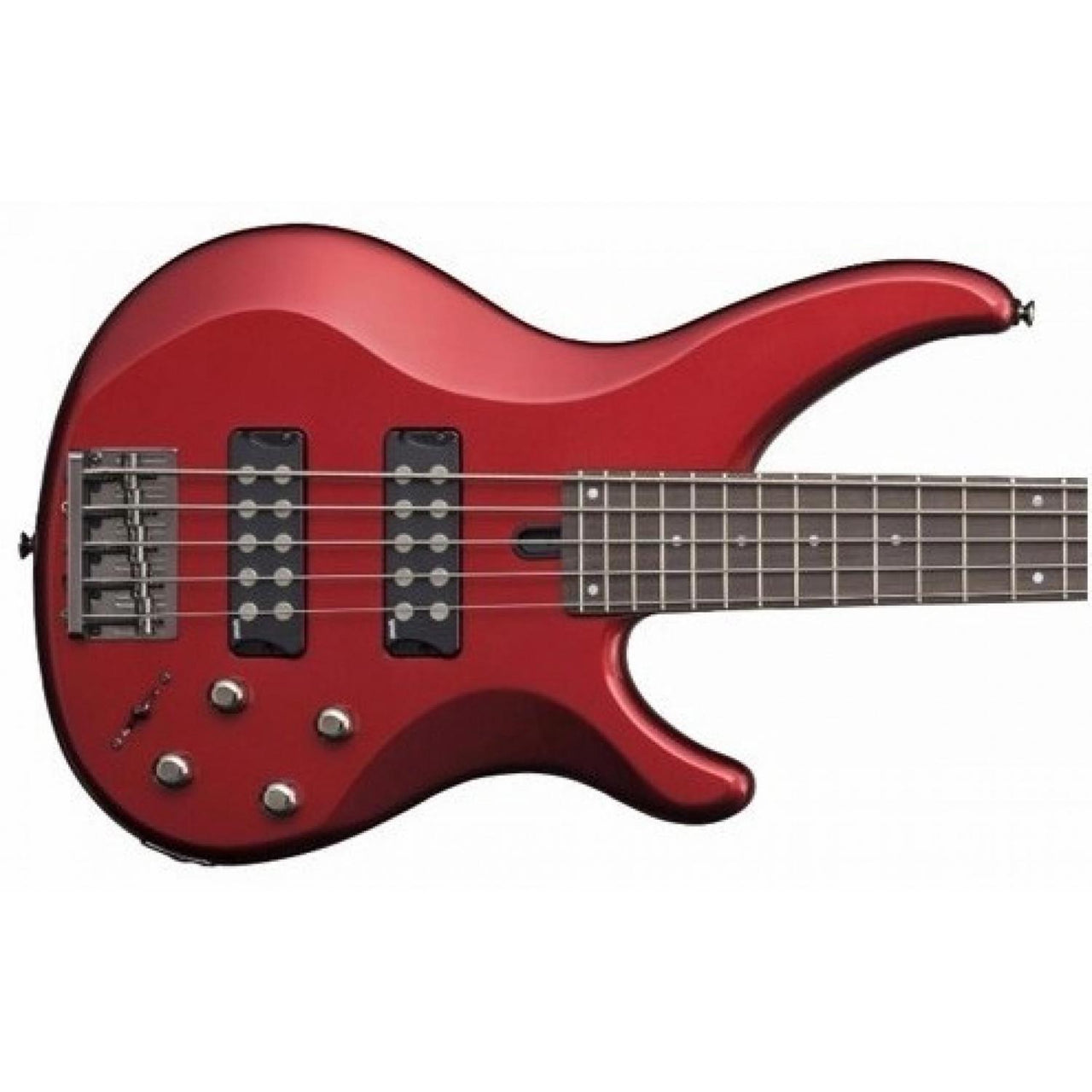 Bajo Electrico Yamaha 5 Cuerdas Activo C/Preset Eq Rojo, Trbx305car