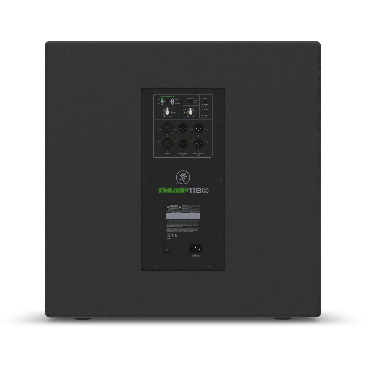 Bafle Mackie Thump118s Subwoofer Activo 1400w 18 Pulgadas