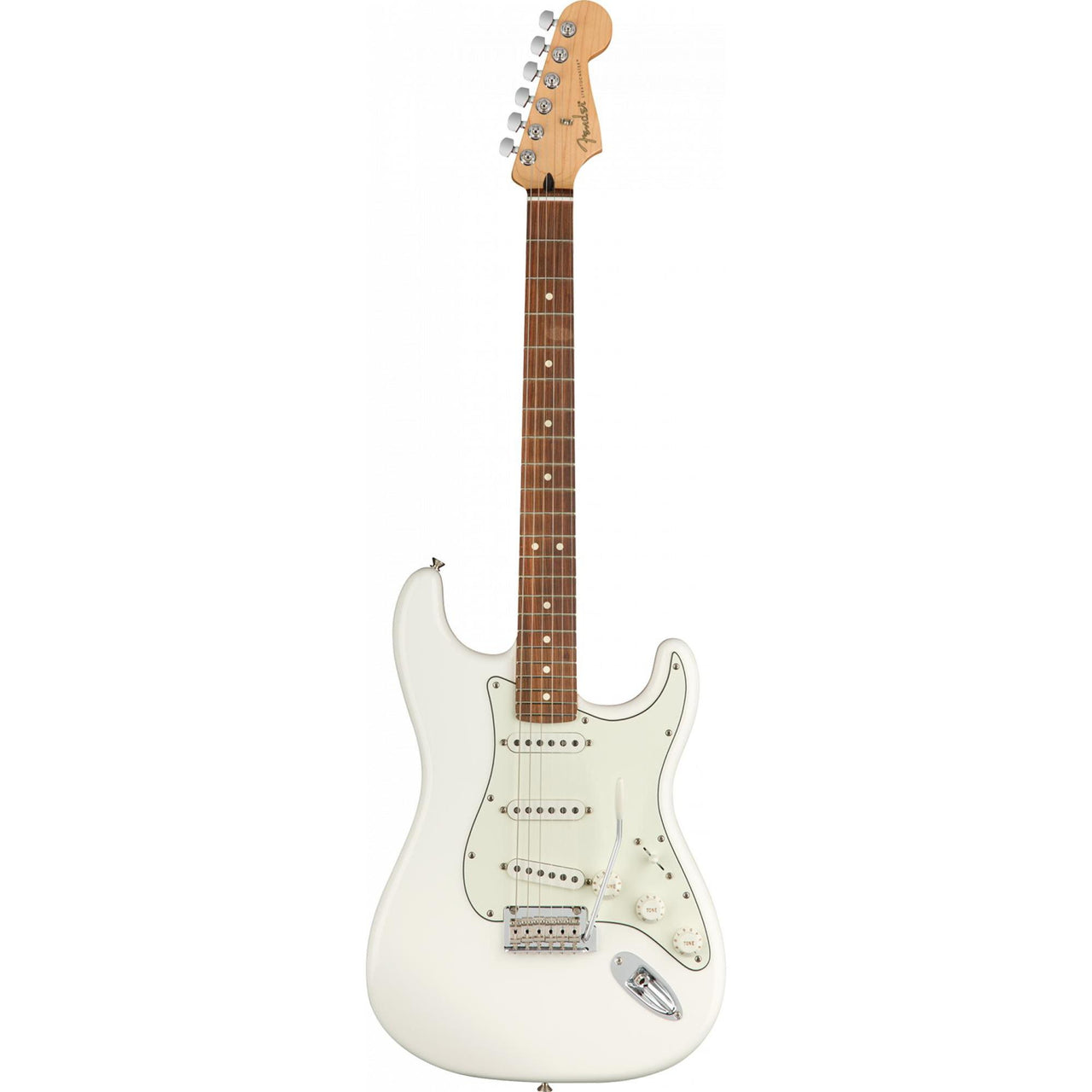 Guitarra Fender Player Stratocaster Polar white Electrica Mexicana 0144503515