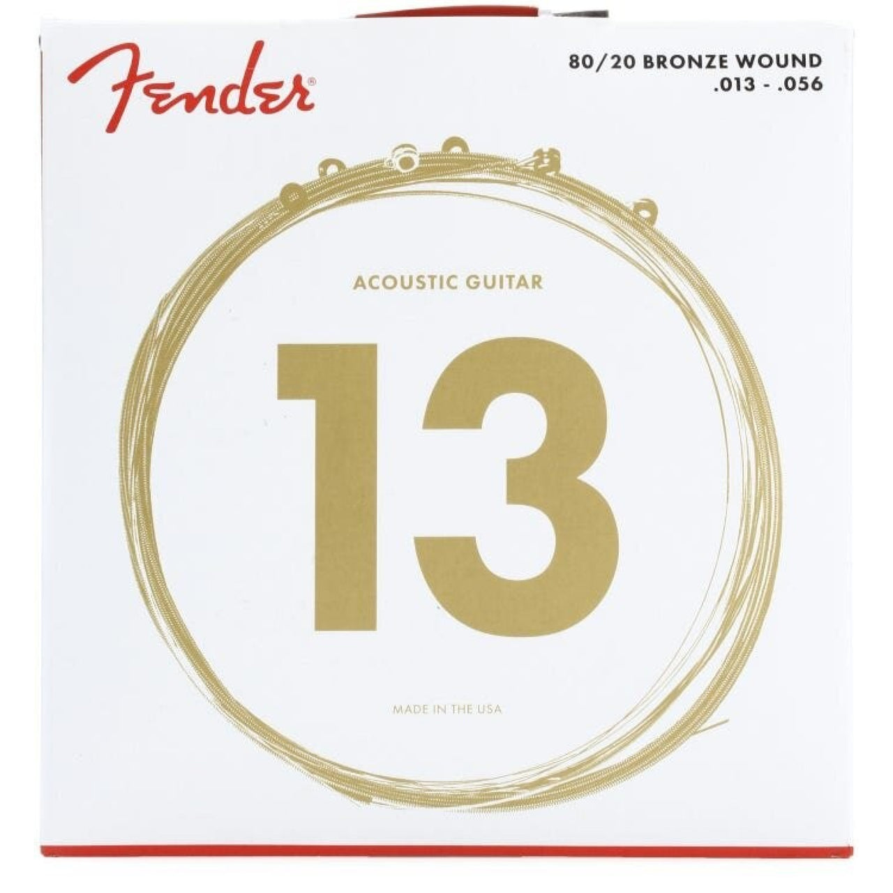 encordadura fender p/guitarra e/a 70m, 0730070408