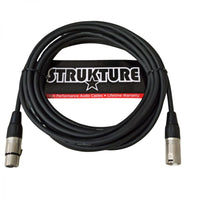 Thumbnail for Cable Strukture Para Micrófono 6.10 mt Canon Macho a Canon Hembra Smc20