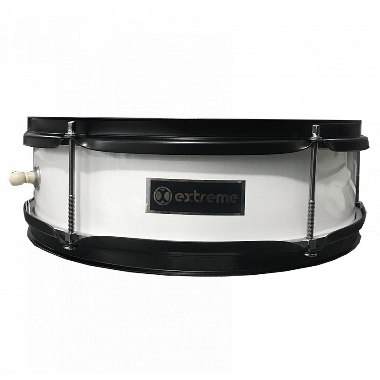 Tarola Extreme 14 X 4.5 Estudiante con correa Nylon Extr007 Blanca