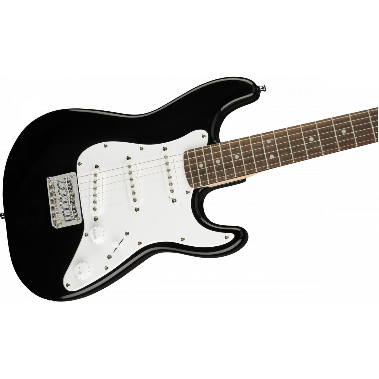 Guitarra Electrica Fender Squier Mini Stratocaster Laurel Fingerboard Negra 0370121506