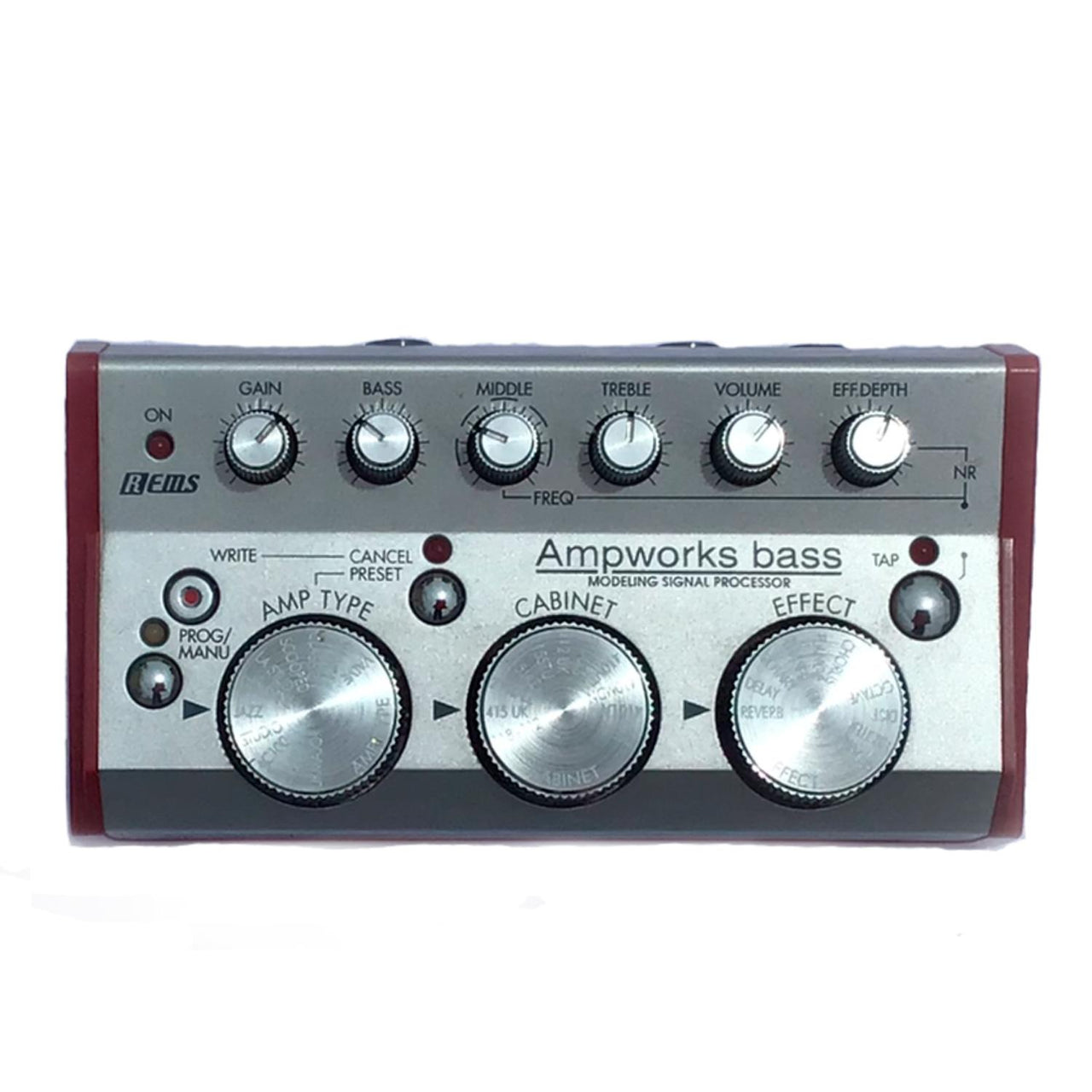 Procesador Korg Ampworks Bass De Efectos Para Bajo Con Modelador