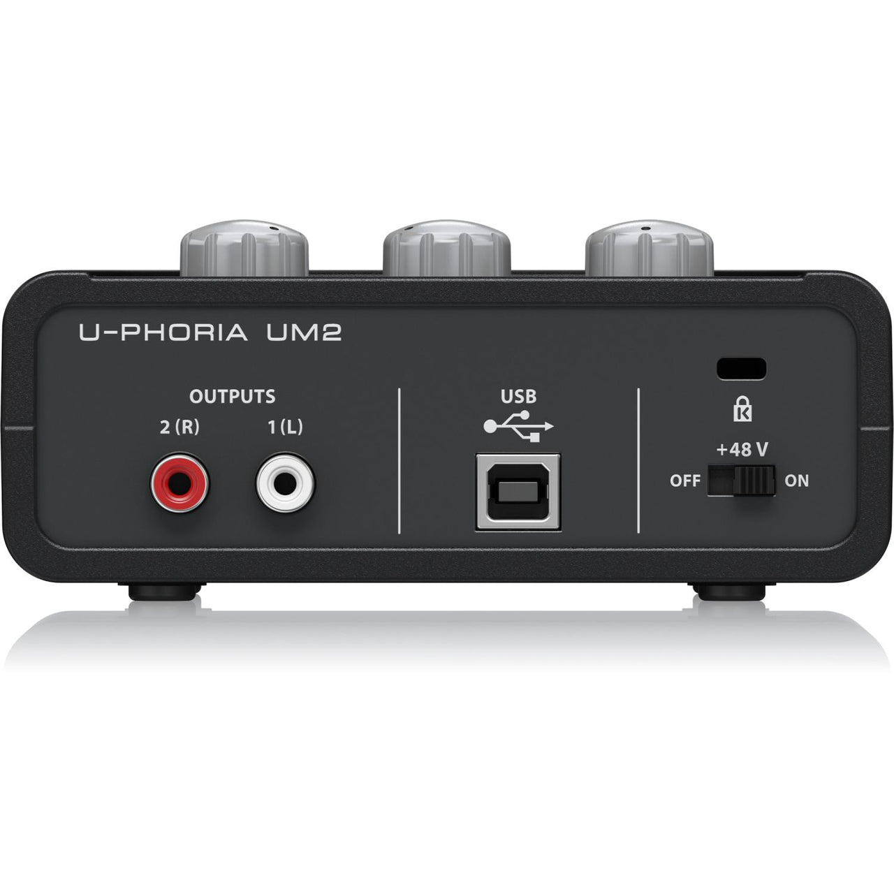 Interfase Behringer Entrada Canon Y Plug, Um-2