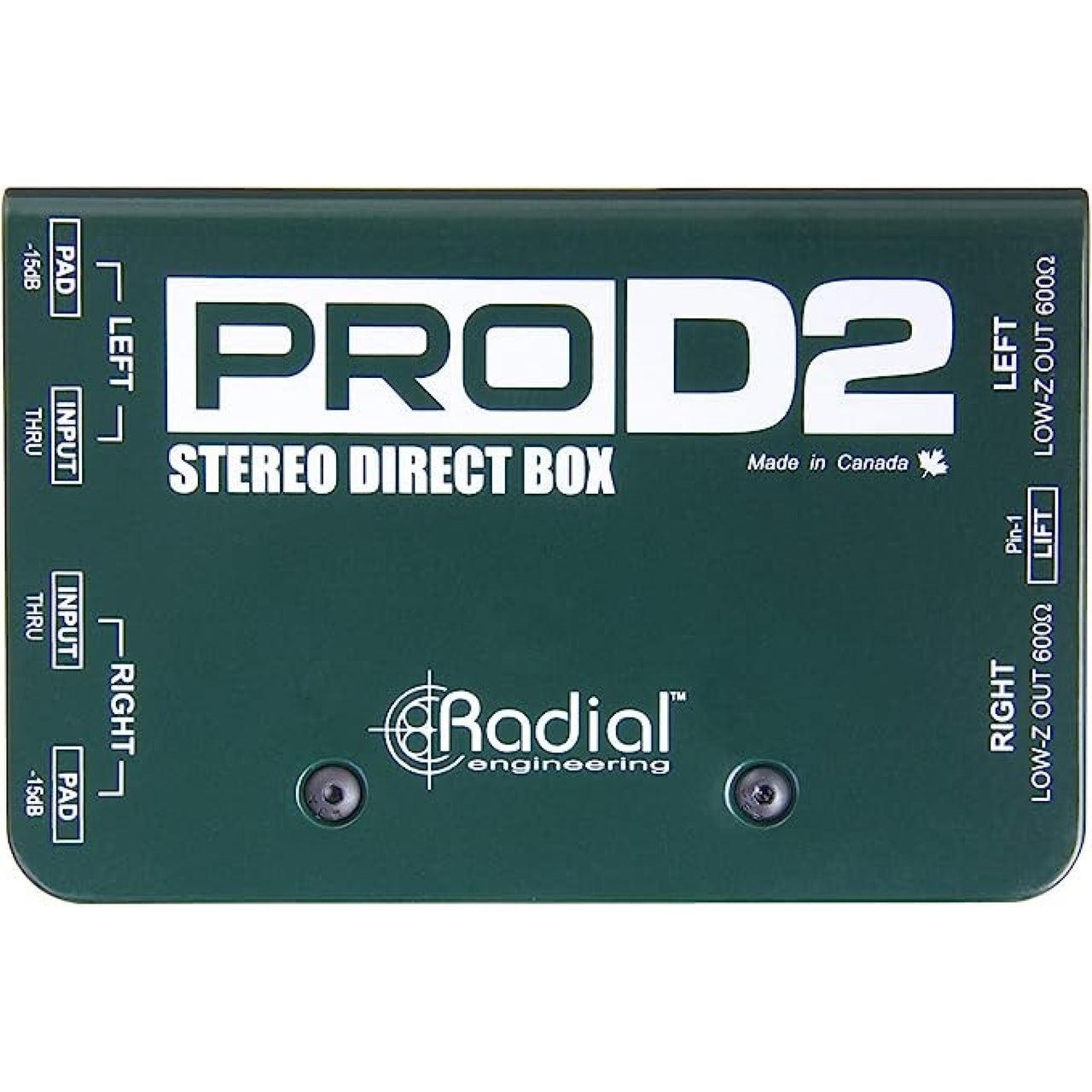 Caja Directa Radial Pro-d2 Pasiva