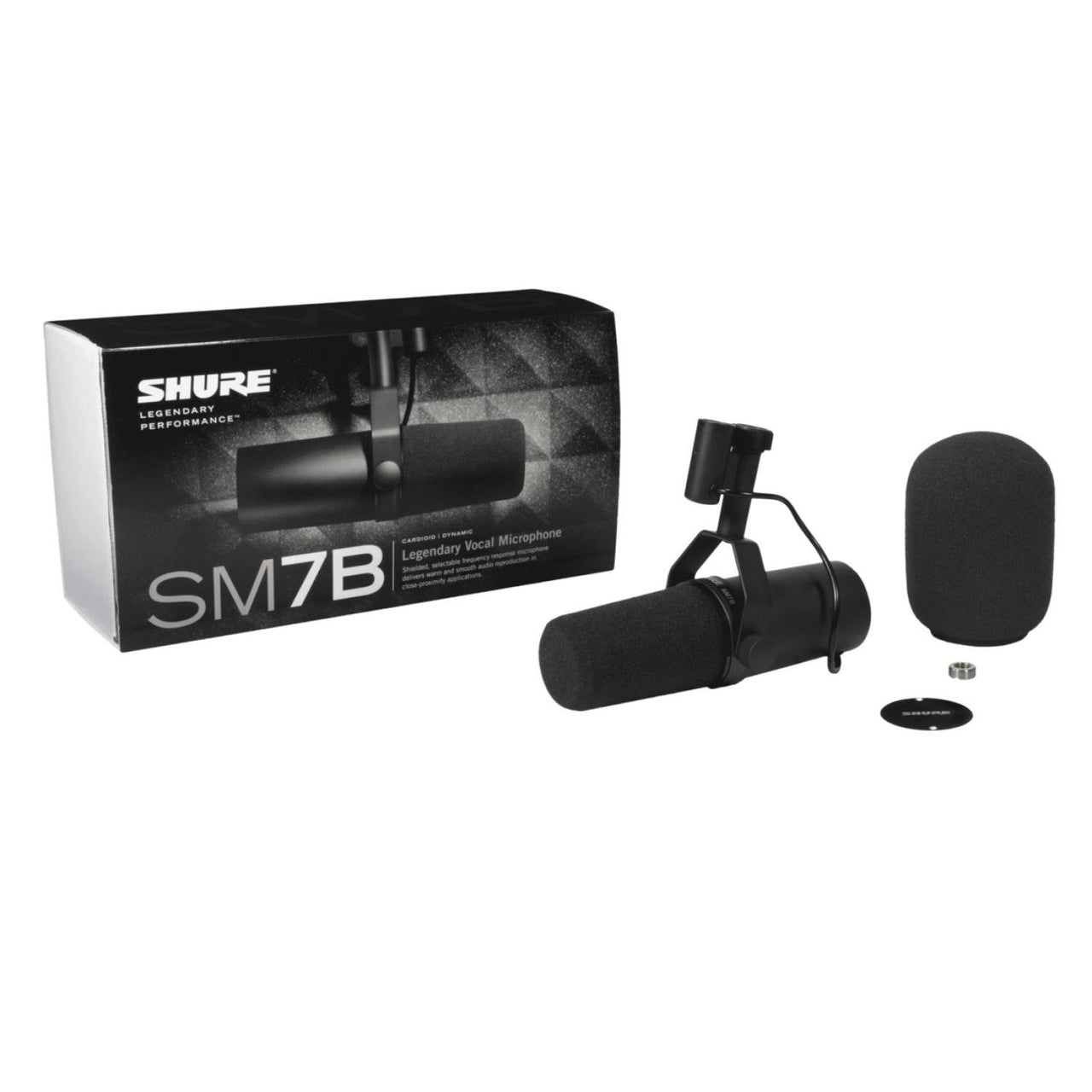 Microfono Shure Cardioide Condensador De Estudio, Sm7b