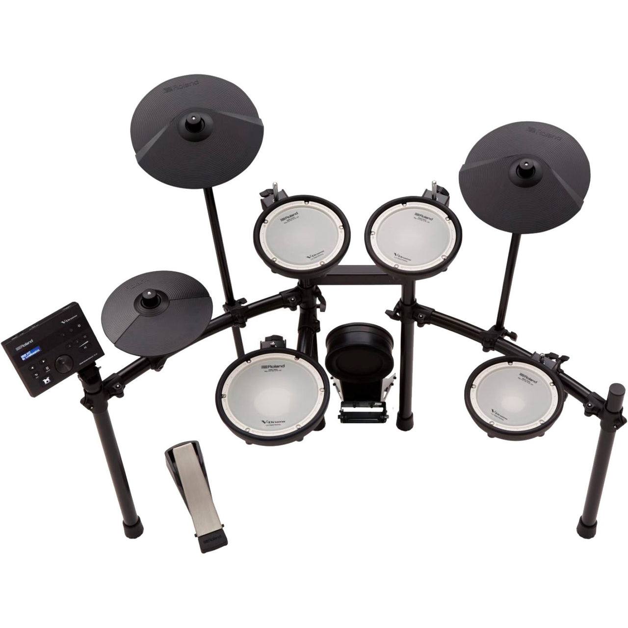 Bateria Roland Electrica V-drums Gama Alta Formato Compacto, Td-07kv