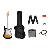 Thumbnail for Paquete Guitarra Fender Squier Sonic Stratocaster Sombreada 10g 0371720003