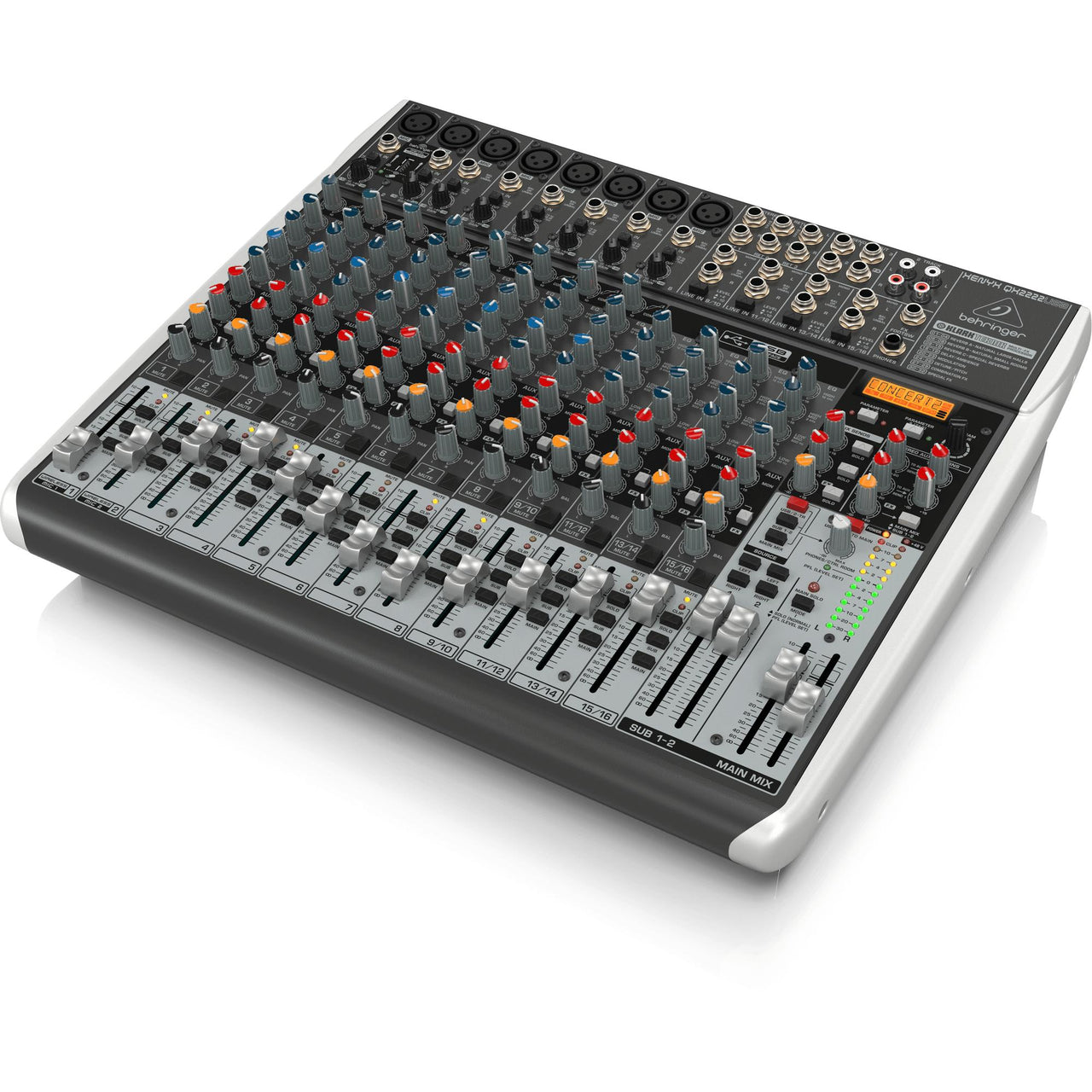 Mezcladora Behringer 8xlr, Qx2222usb